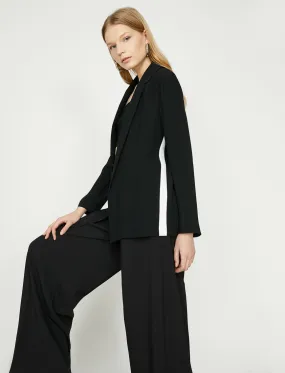 10648 Black Side Band Jacket