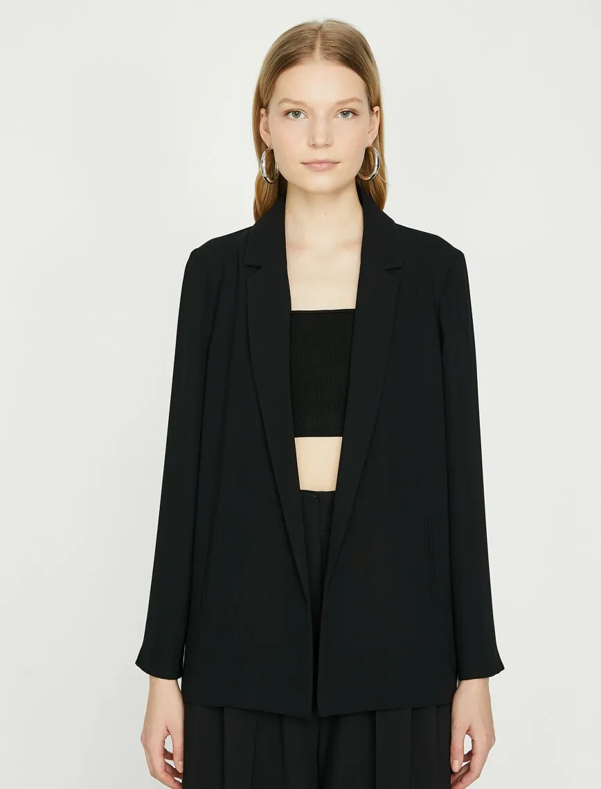 10648 Black Side Band Jacket