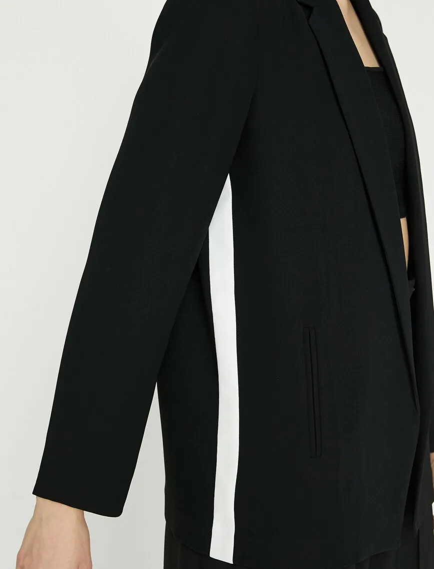 10648 Black Side Band Jacket
