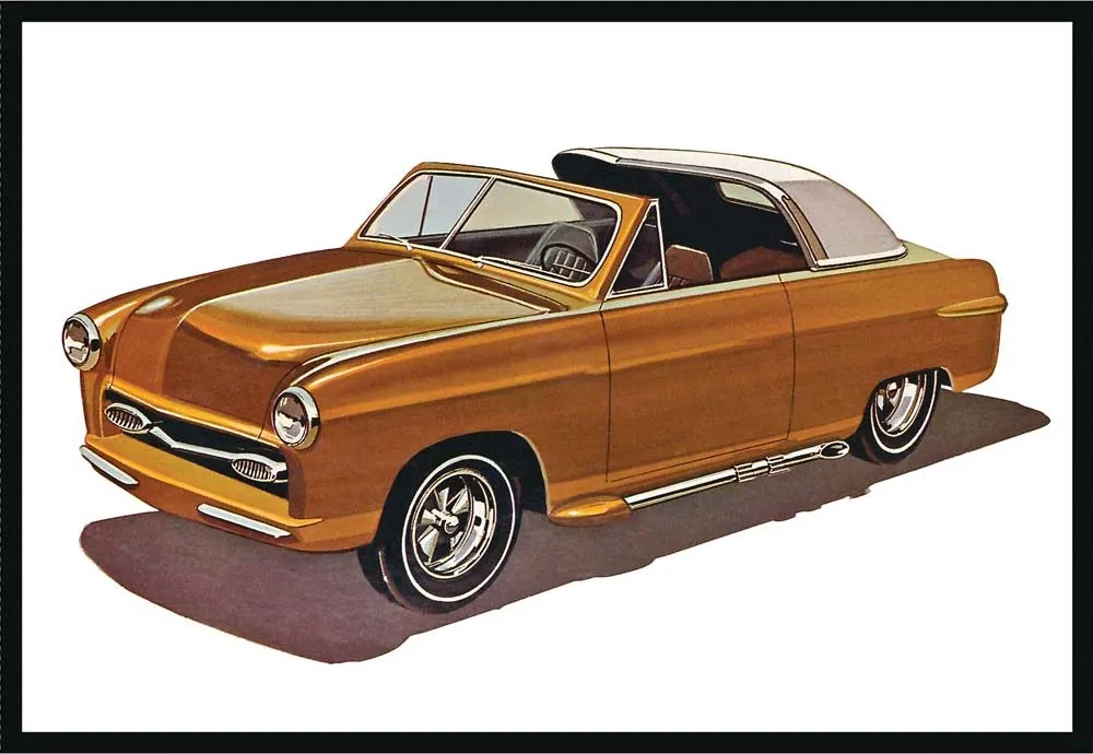 AMT 1/25 1950 Ford Convertible