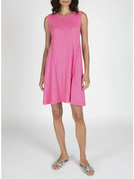 Ataw2460 ATM Pink Lotus Swing Dress