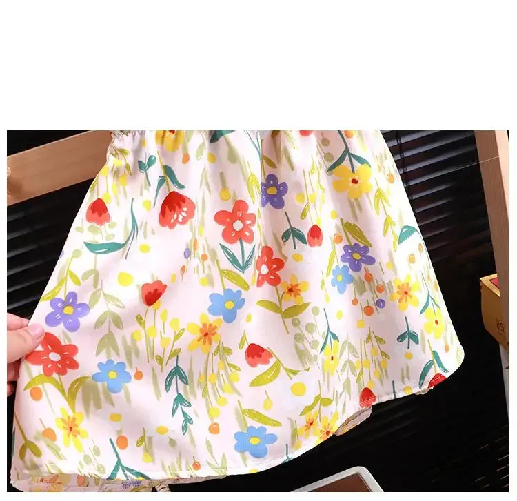 Children Sling Casual Summer Kids Holiday Dress 547902 140CM