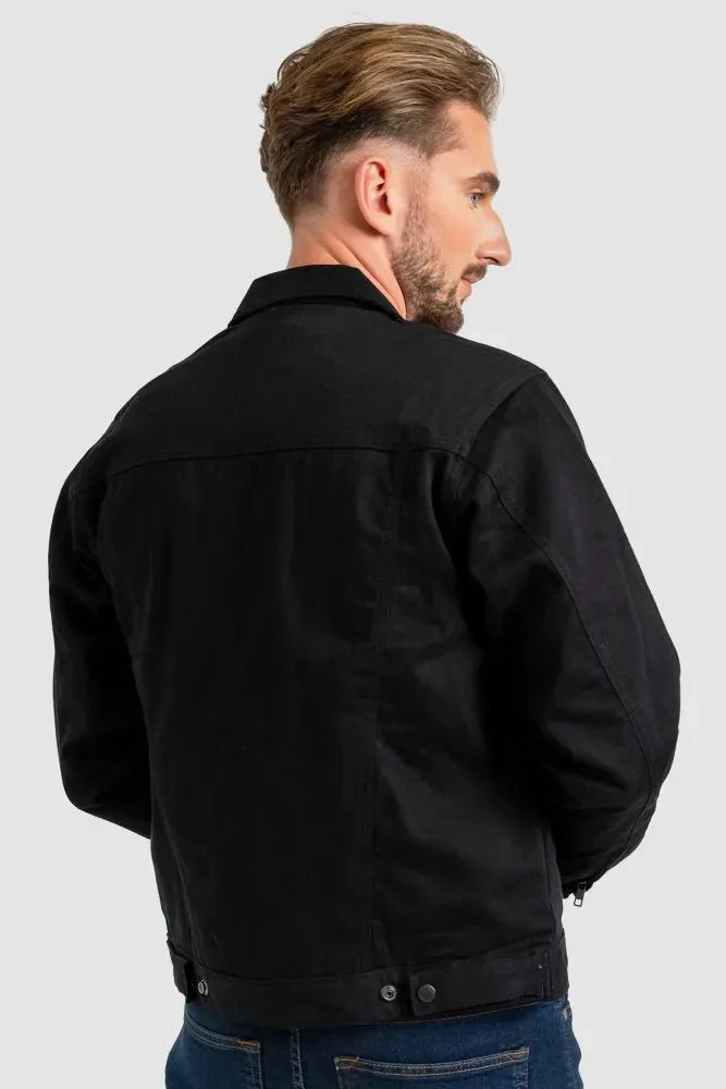 DENIM JACKET BLACK