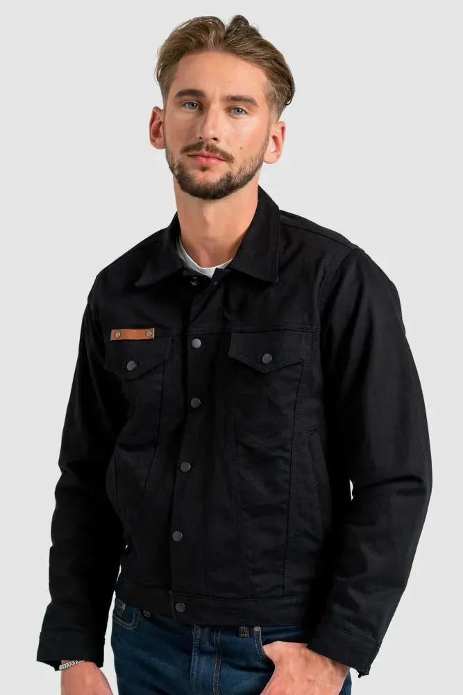 DENIM JACKET BLACK