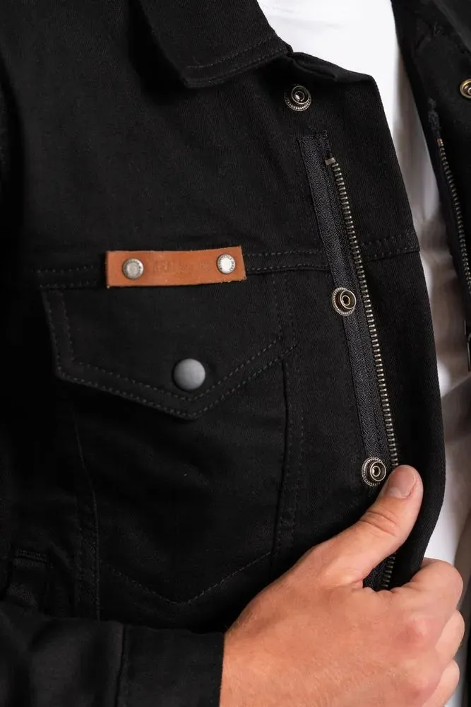 DENIM JACKET BLACK