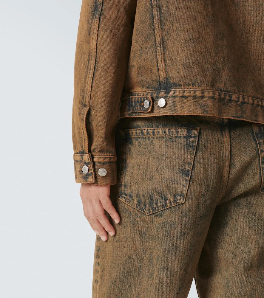 Dries Van Noten Distressed denim jacket