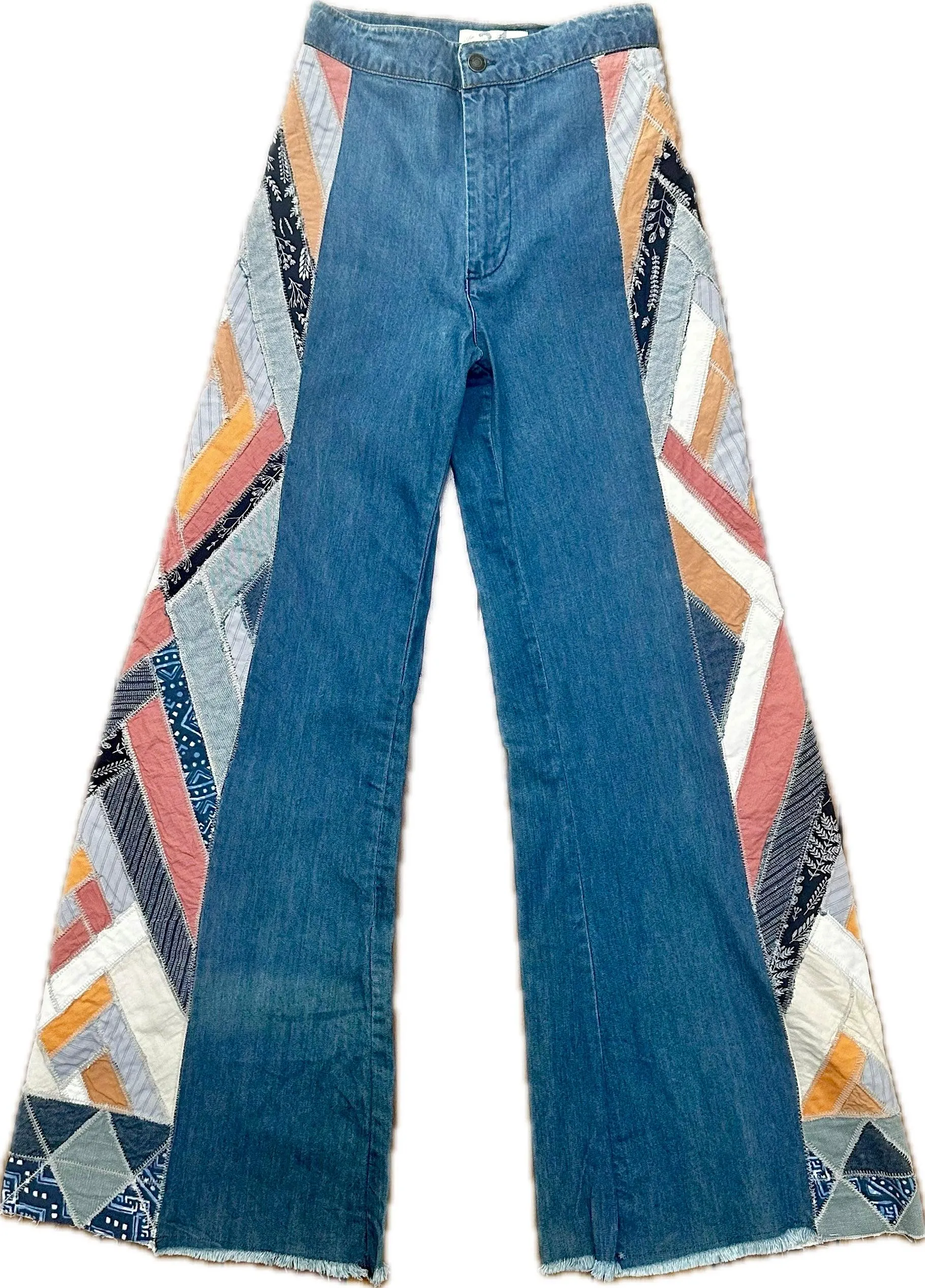 Free People 'Stick by Your Side' Flare Jeans -Size 24"