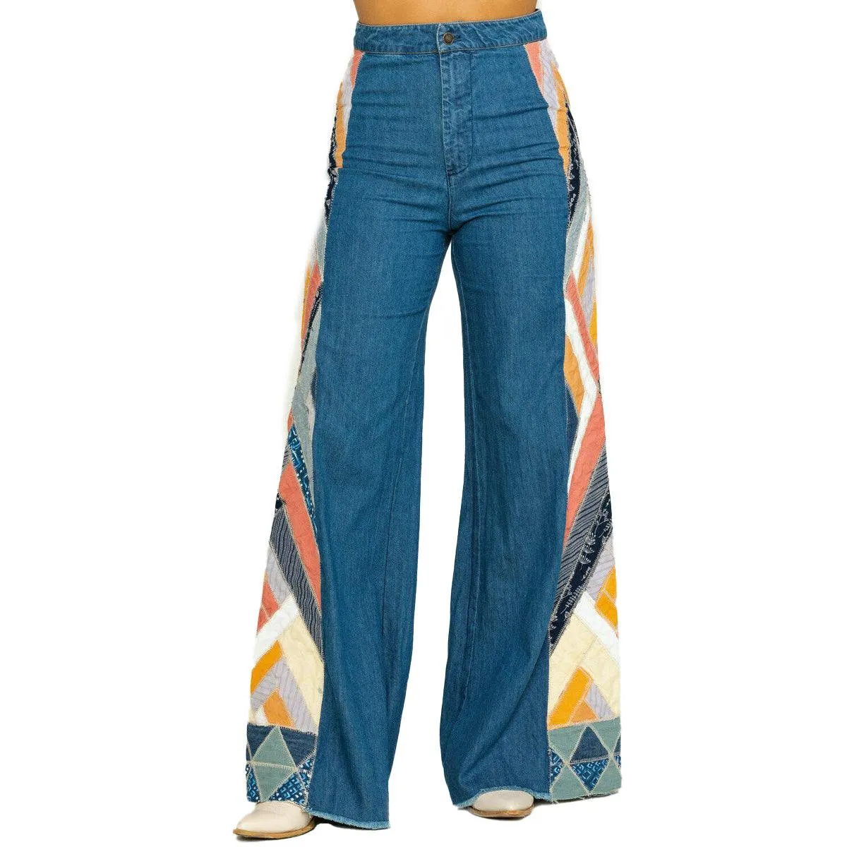 Free People 'Stick by Your Side' Flare Jeans -Size 24"