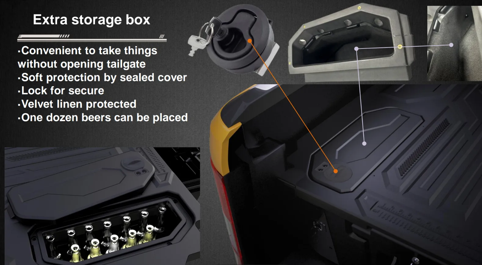 Mazda BT50 DC 2021  Weatherproof Drawer System