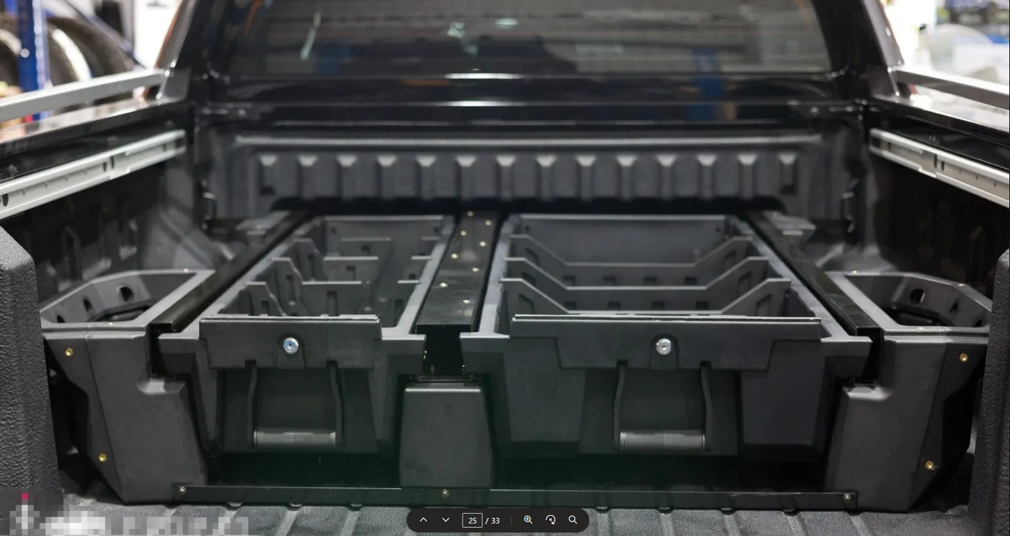 Mazda BT50 DC 2021  Weatherproof Drawer System