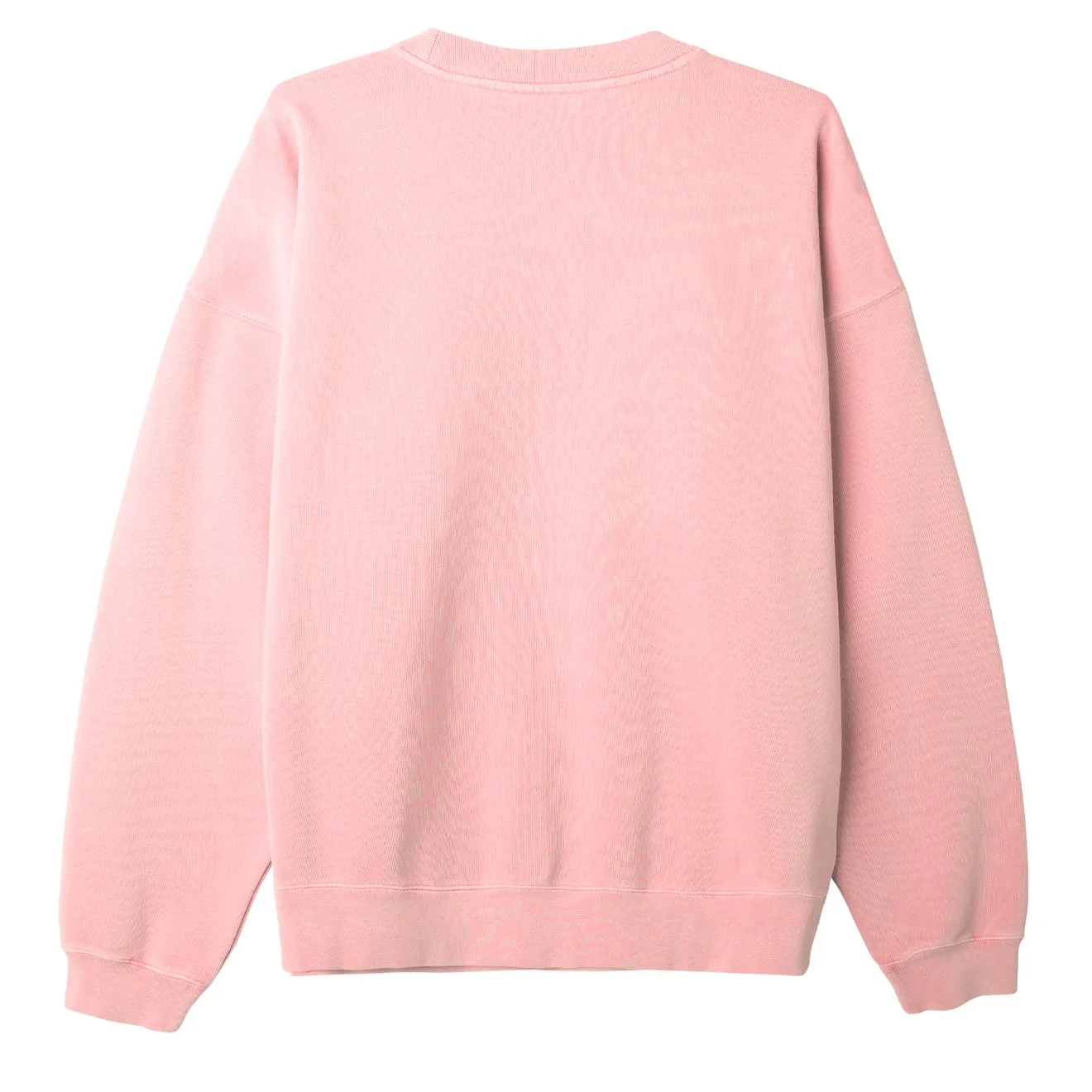 Obey Pigment Collegiate Extra Heavy Crew Pigment Pink Shell