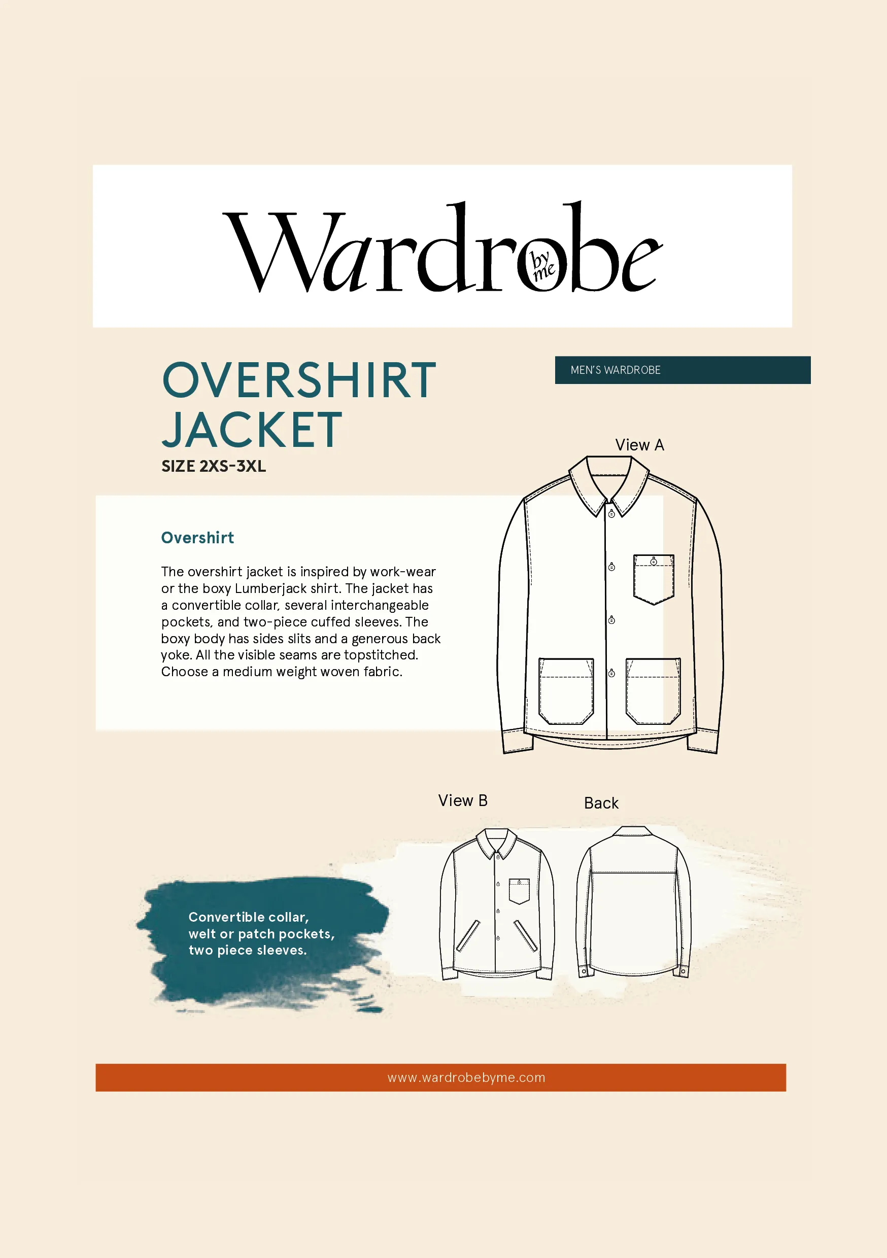 Overshirt Jacket - Wardrobe by Me