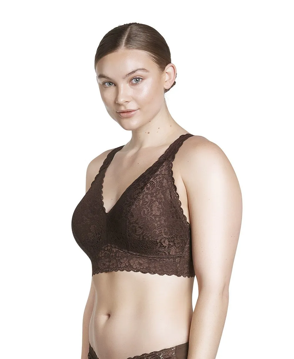 Parfait Adriana Wire Free Lace Bralette - Deep Nude