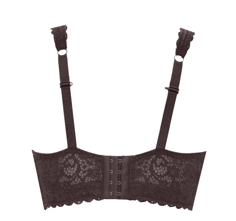 Parfait Adriana Wire Free Lace Bralette - Deep Nude