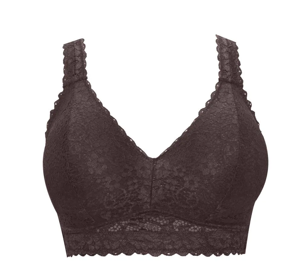 Parfait Adriana Wire Free Lace Bralette - Deep Nude