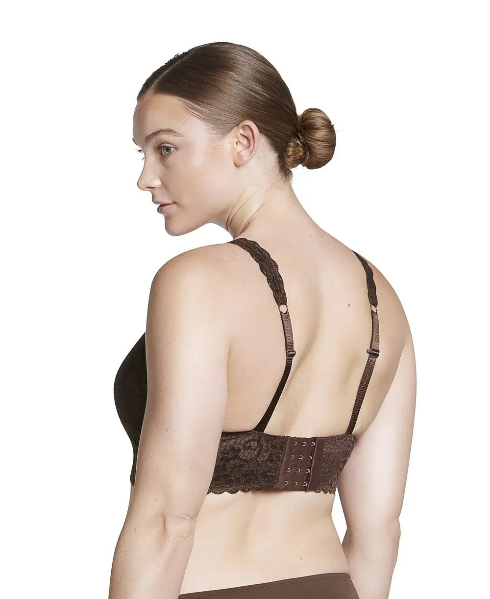 Parfait Adriana Wire Free Lace Bralette - Deep Nude