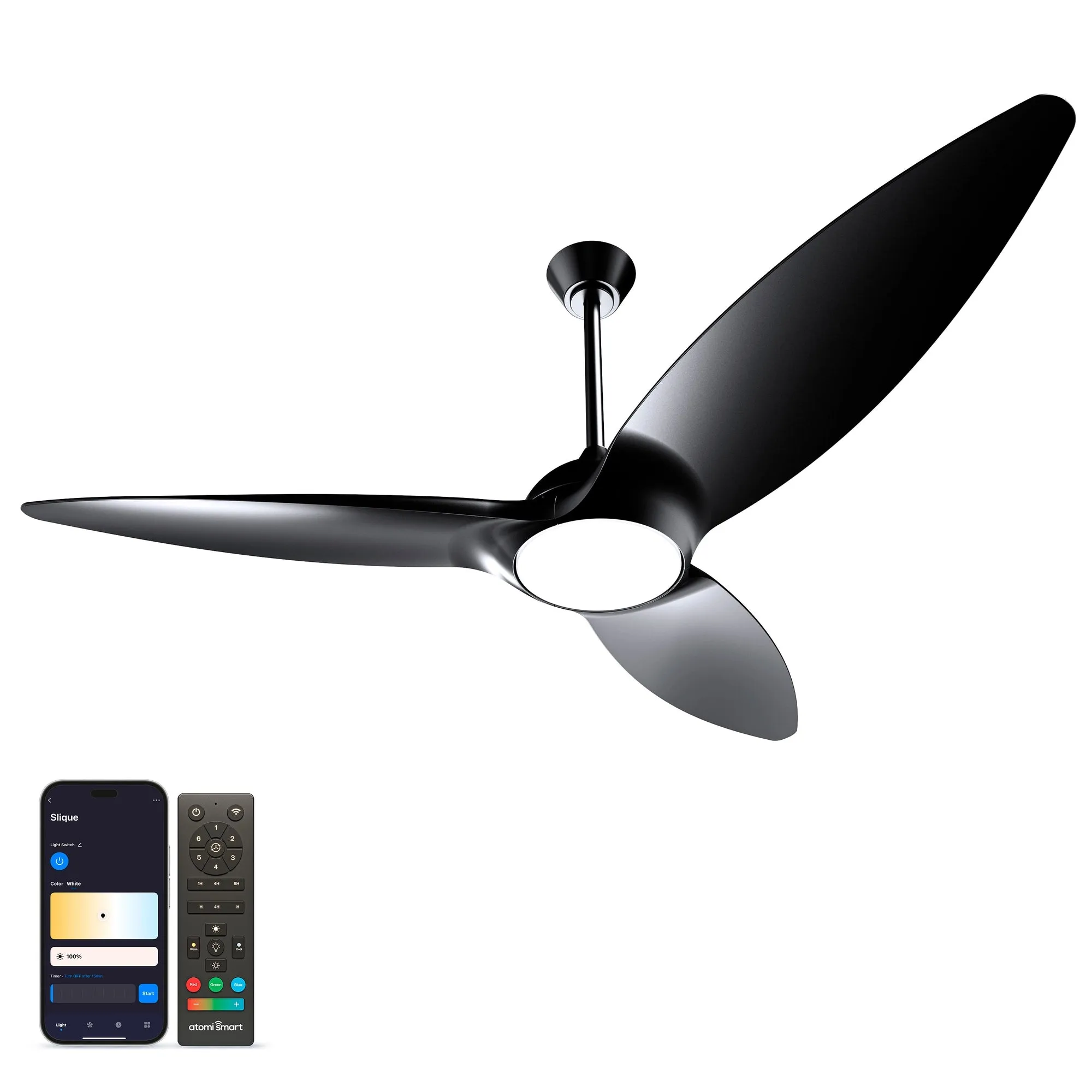 Slique Smart Outdoor Ceiling Fan 60 inch