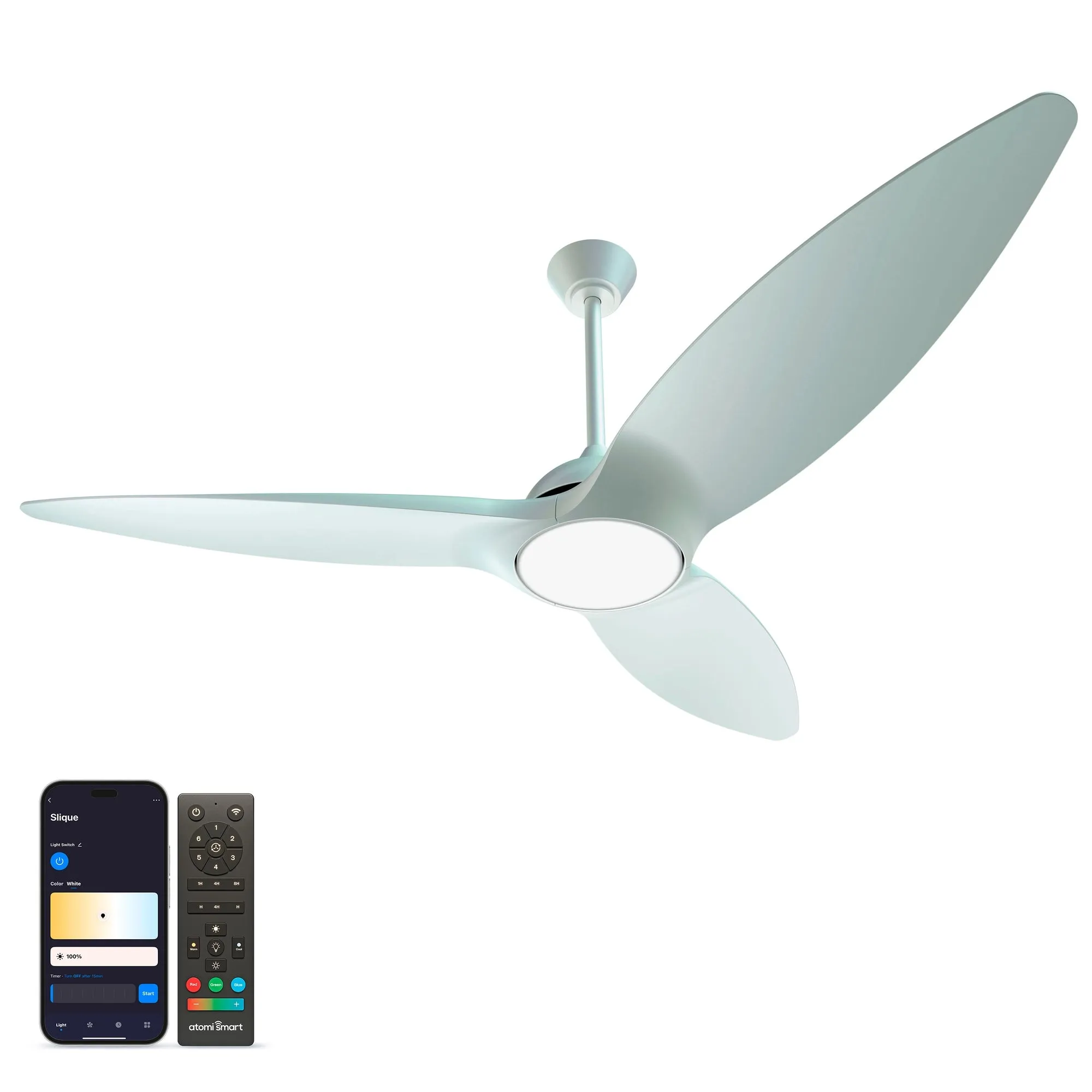 Slique Smart Outdoor Ceiling Fan 60 inch