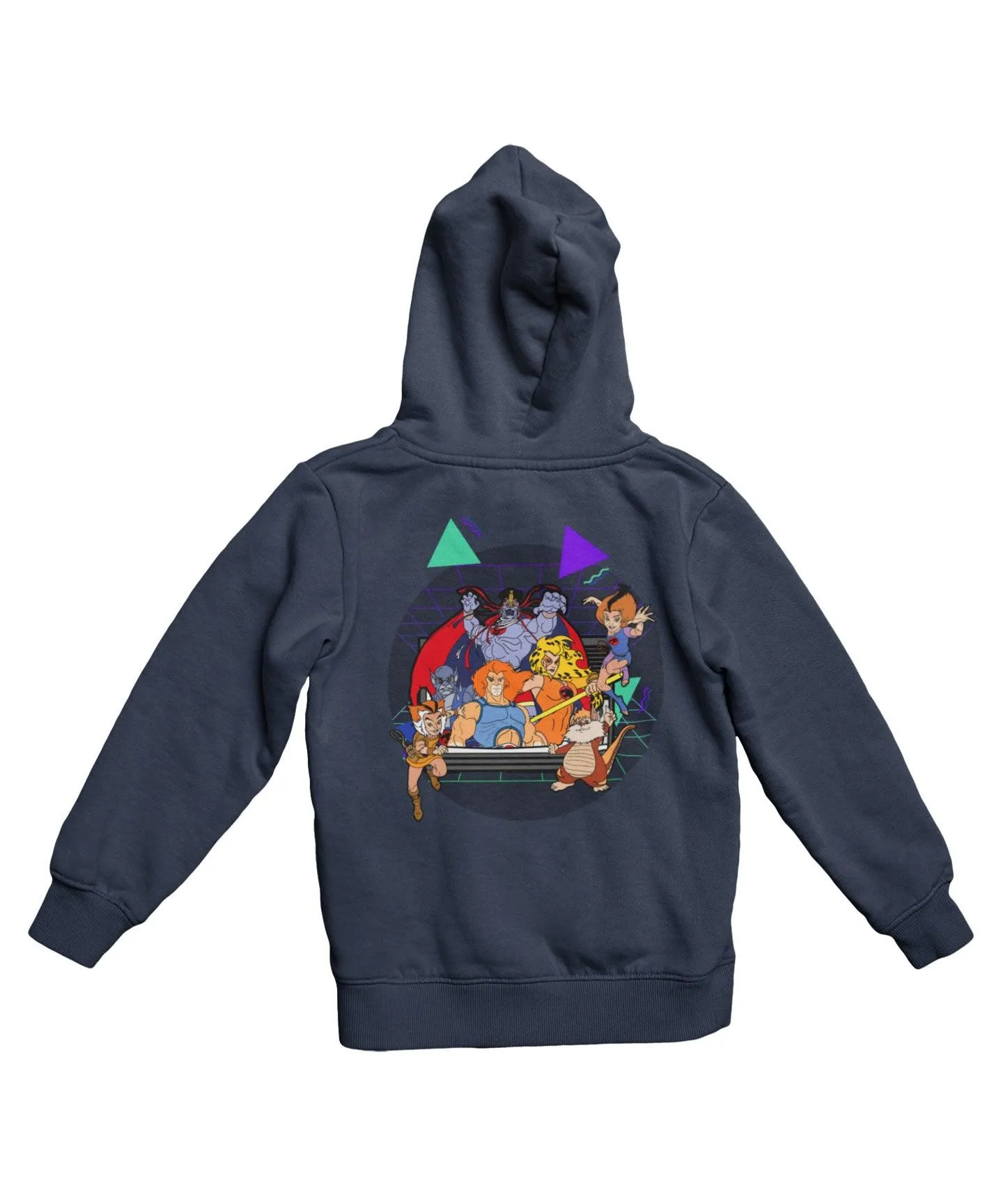 Top Notchy TV Toon Number 5 Back Printed Hoodie